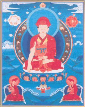 Lord Jigten Sumgon with Kagyu Dieties